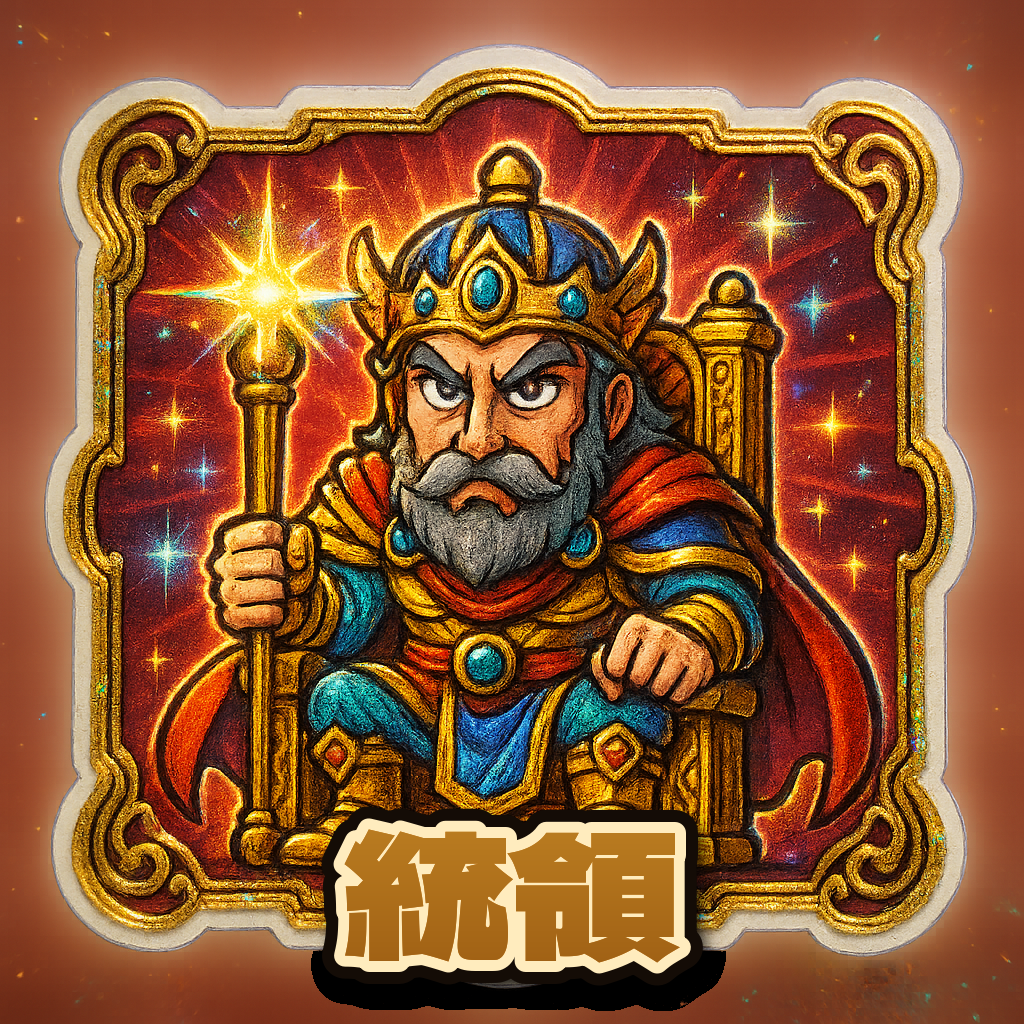 当たり役 統領